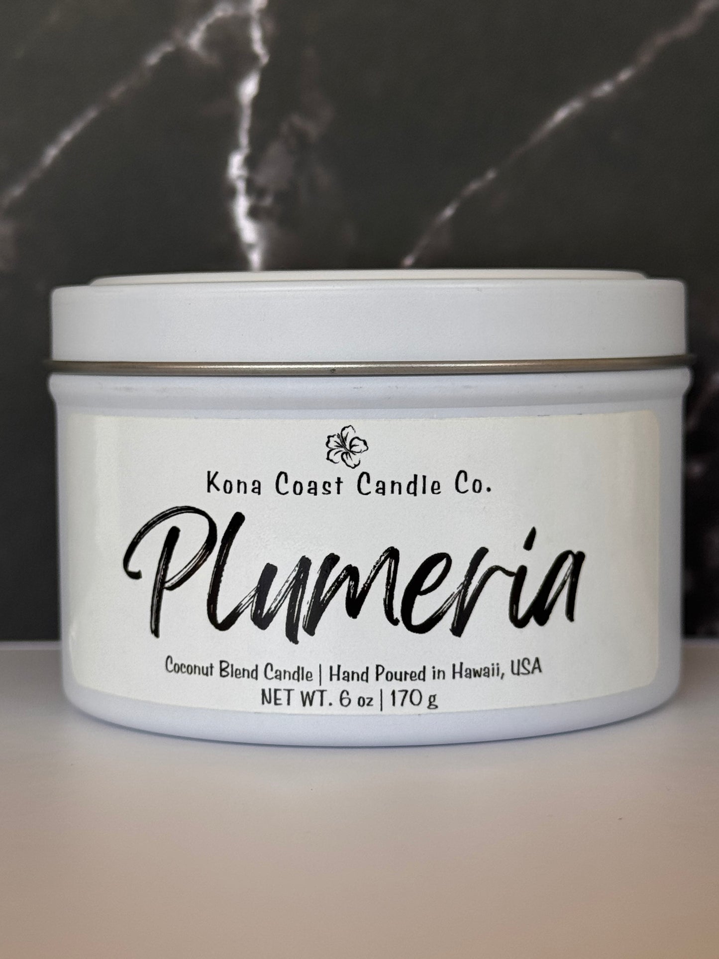 Plumeria Scented Candles | 6 oz.